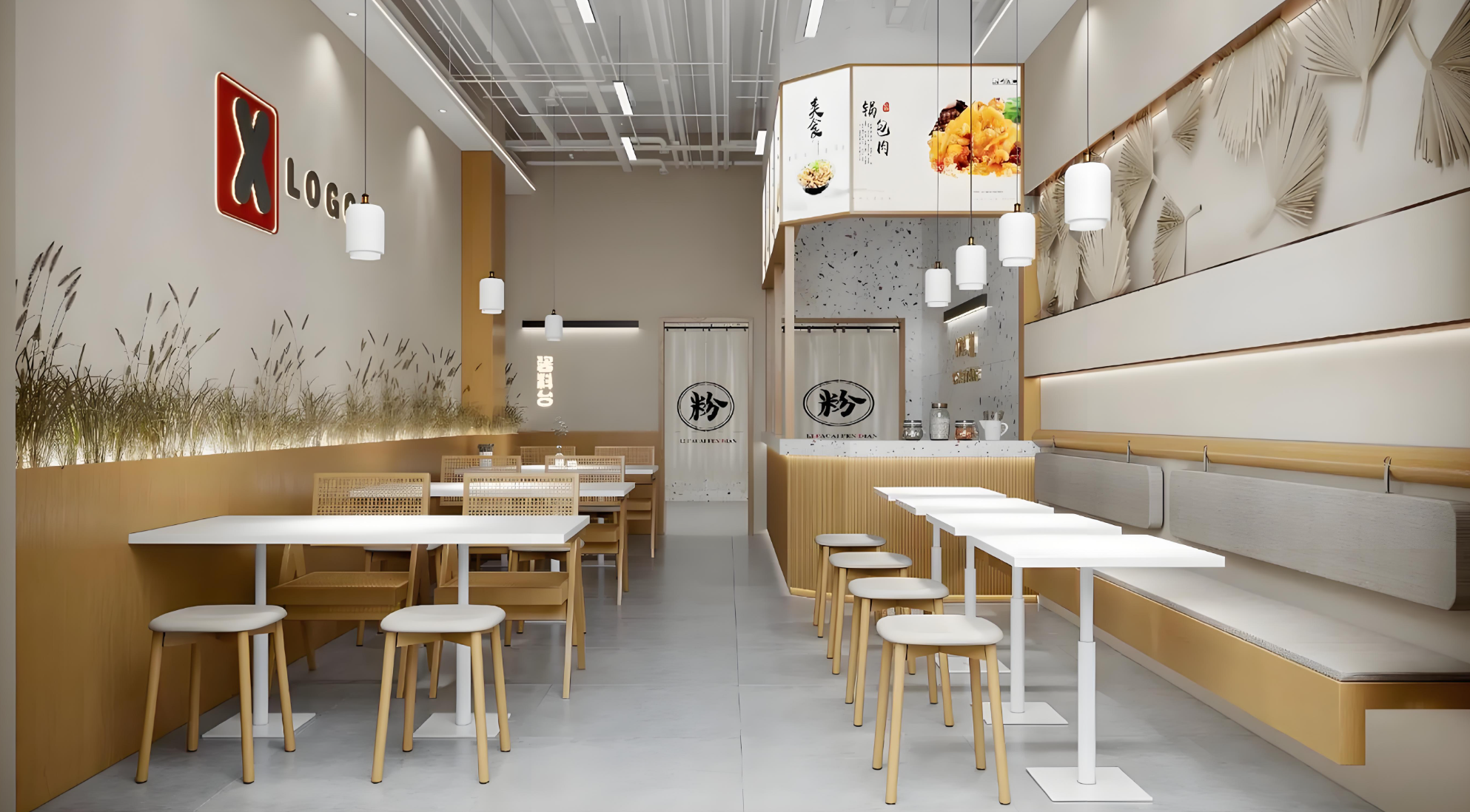 如何装修好一家快餐店