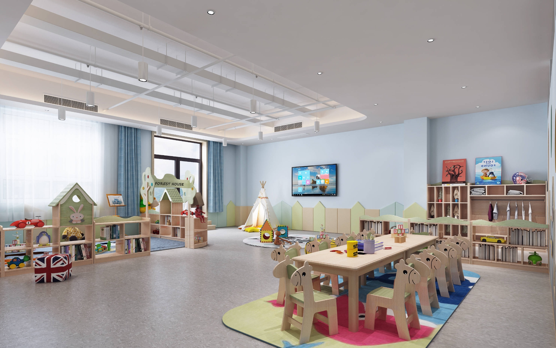 幼儿园装修指南：打造安全、健康、快乐的成长